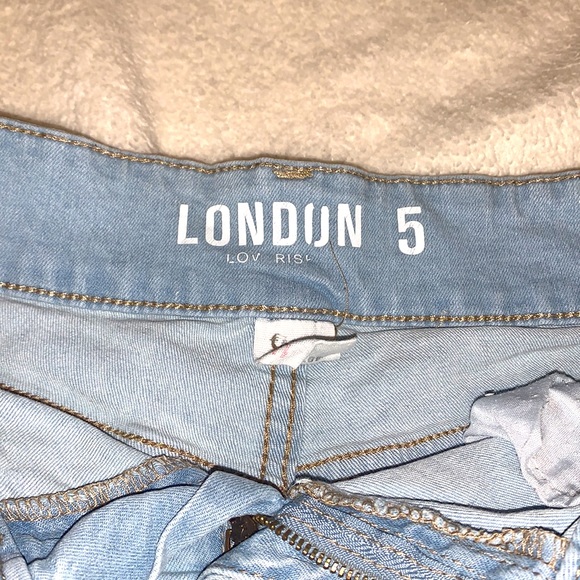 light blue denim shorts from urban planet! - Picture 3 of 3